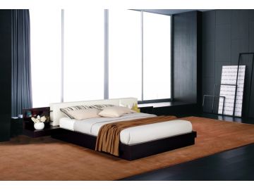 Torino Modern Platform Eastern King Bed w/ Storage
