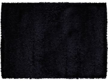 Treasure Black Shag Rug