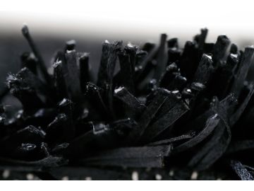 Treasure Black Shag Rug