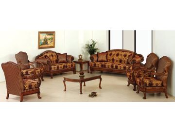 Tugba Traditional Living Set