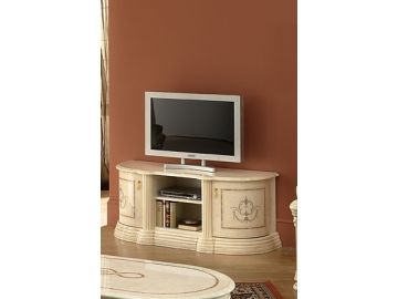Rossella - Classic Black and Gold TV Unit