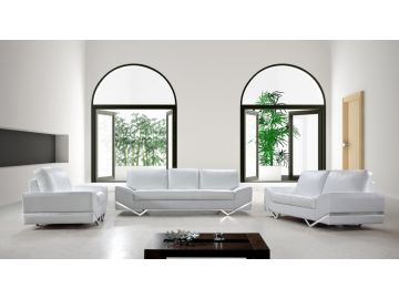 Vanity White Modern Sofa Set