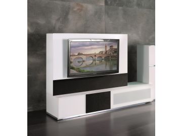 VR3 Verona White TV Entertainment System Made In Italy 