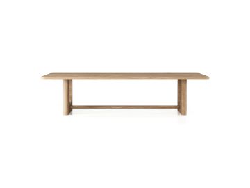 Walz - Modern Natural Oak Rectangular Dining Table