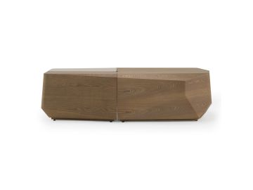 Wasson - Contemporary 4-Piece Buckwheat + Taupe Coffee Table Set
