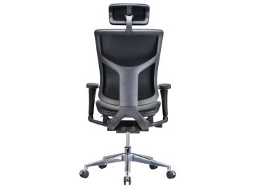 Modrest Watson Modern Black Leather Office Chair