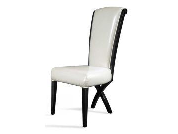 Xena - Transitional X-Leg Dining Chair