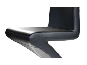 Zaida - Modern Black Dining Chair (Set of 2)