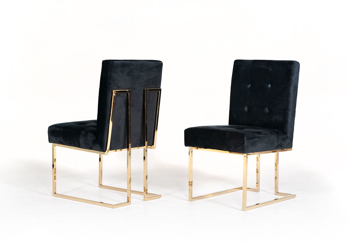 Black and gold chair Clearance