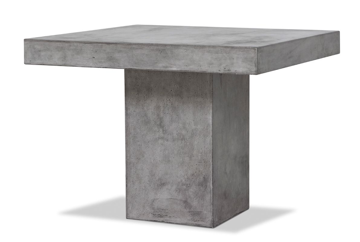 Modrest Yem Concrete Square Dining Table