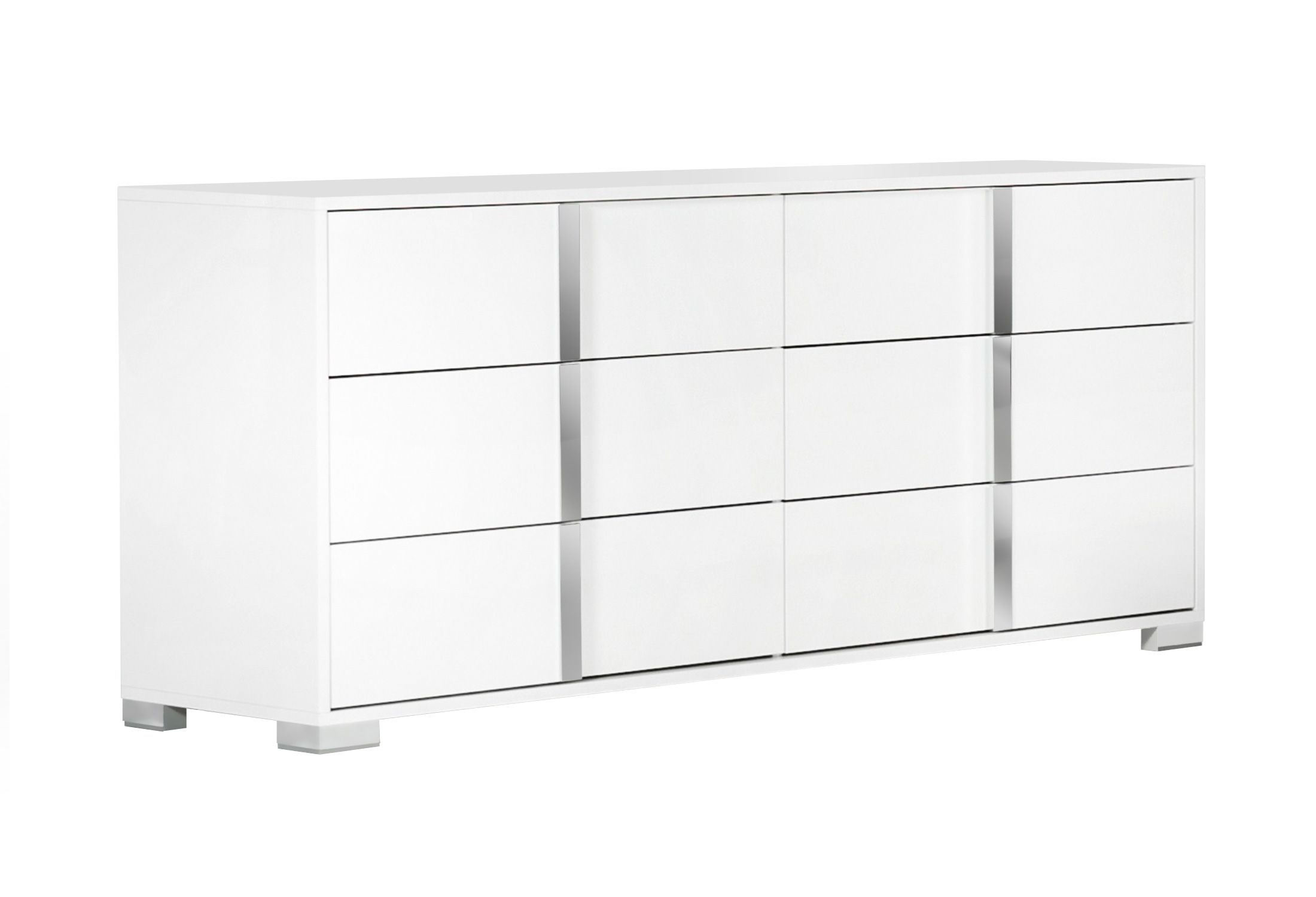 San Marino Modern White Dresser
