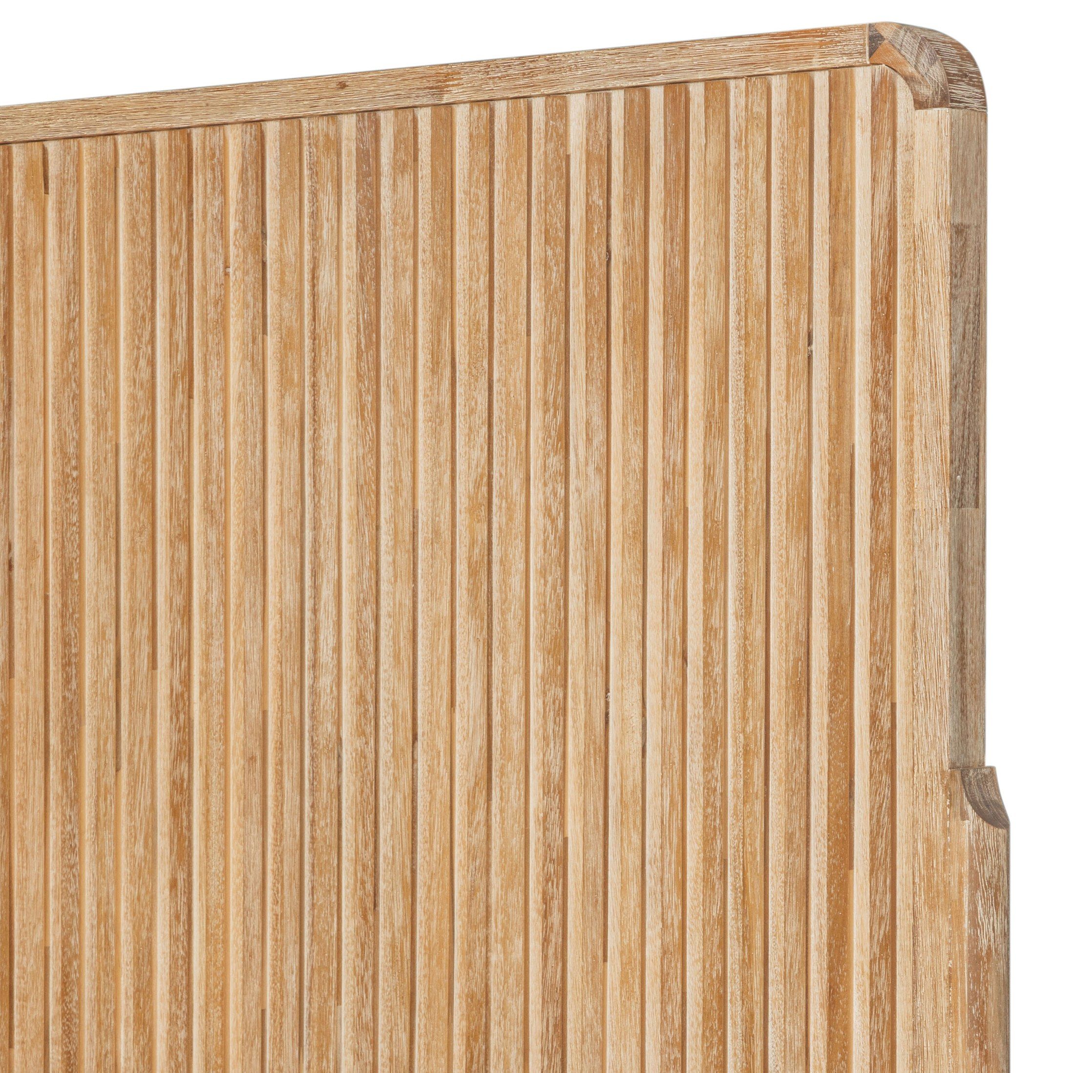 Modrest Mikala - Modern Natural Oak Bed