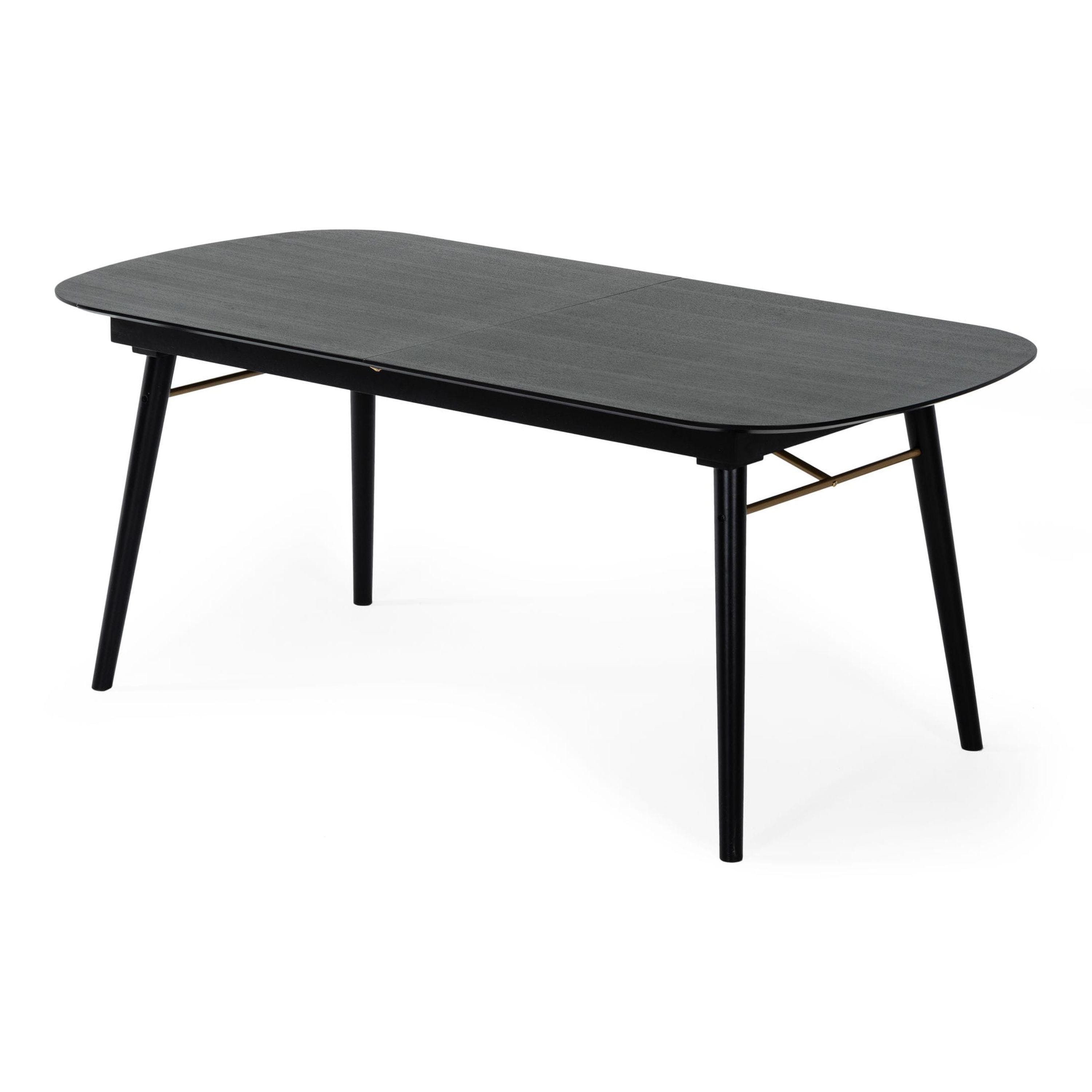 Addax - Modern Black Extendable Dining Table