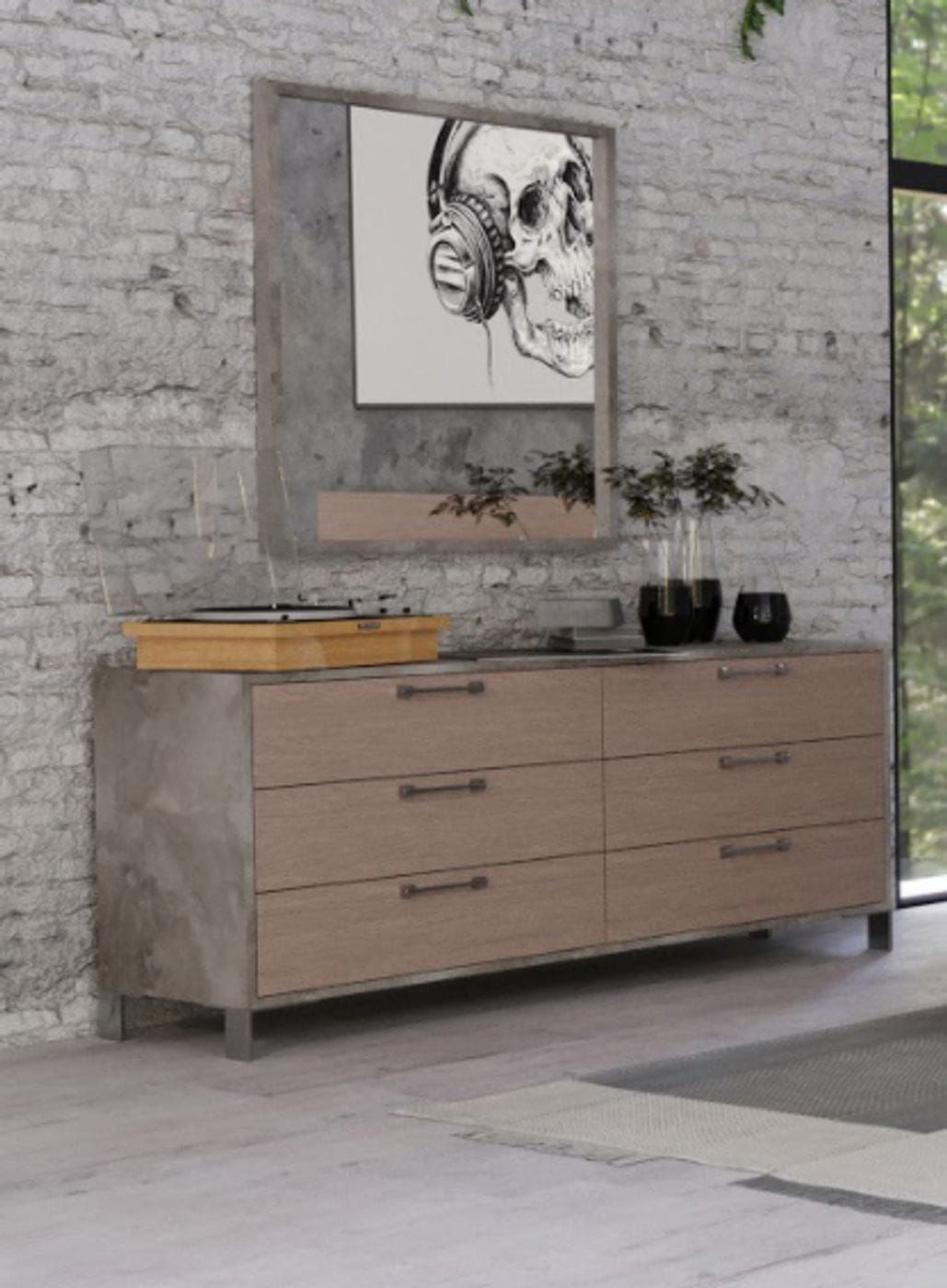 metal dresser Vintage Blue Metal Mid Century Dresser – Home and Closet Vintage main image 0
