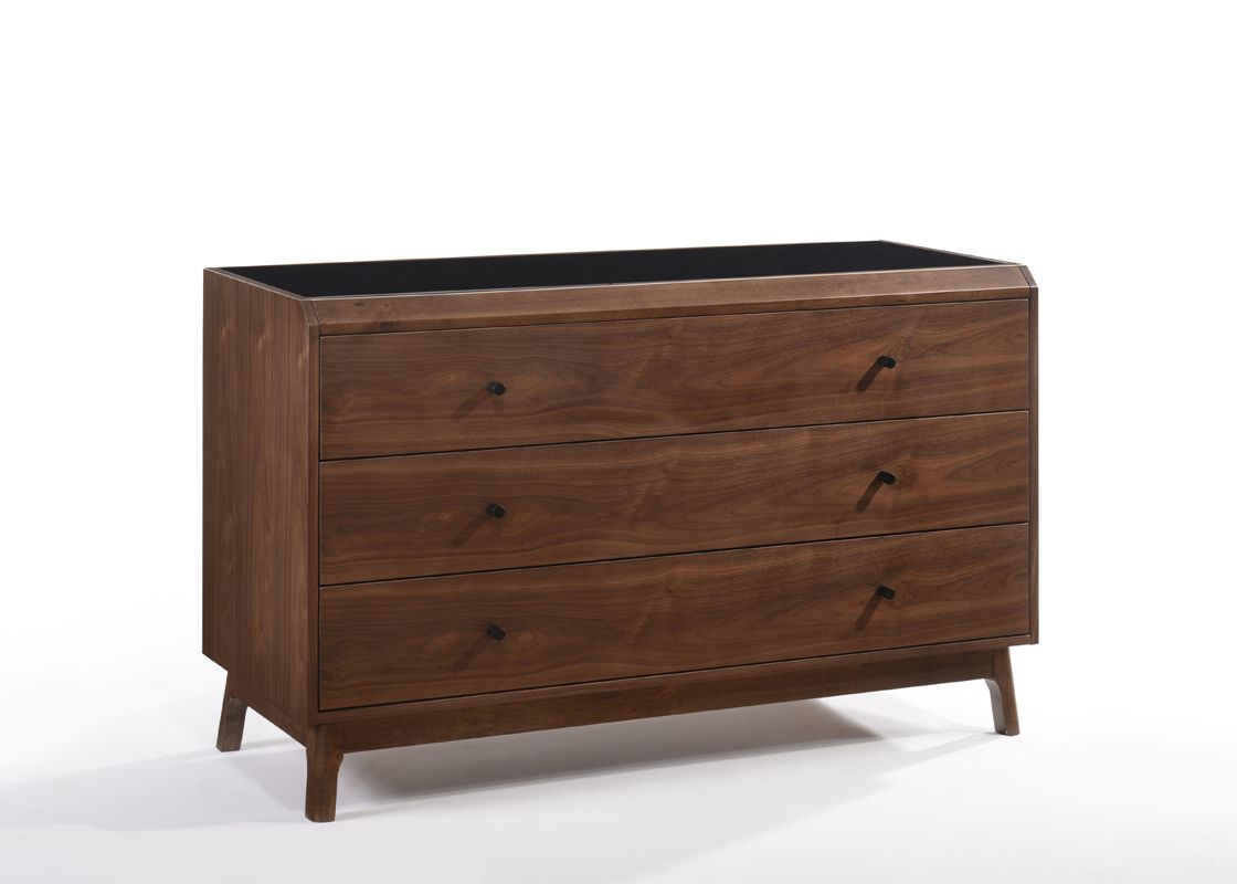 walnut and black dresser Unforgotten