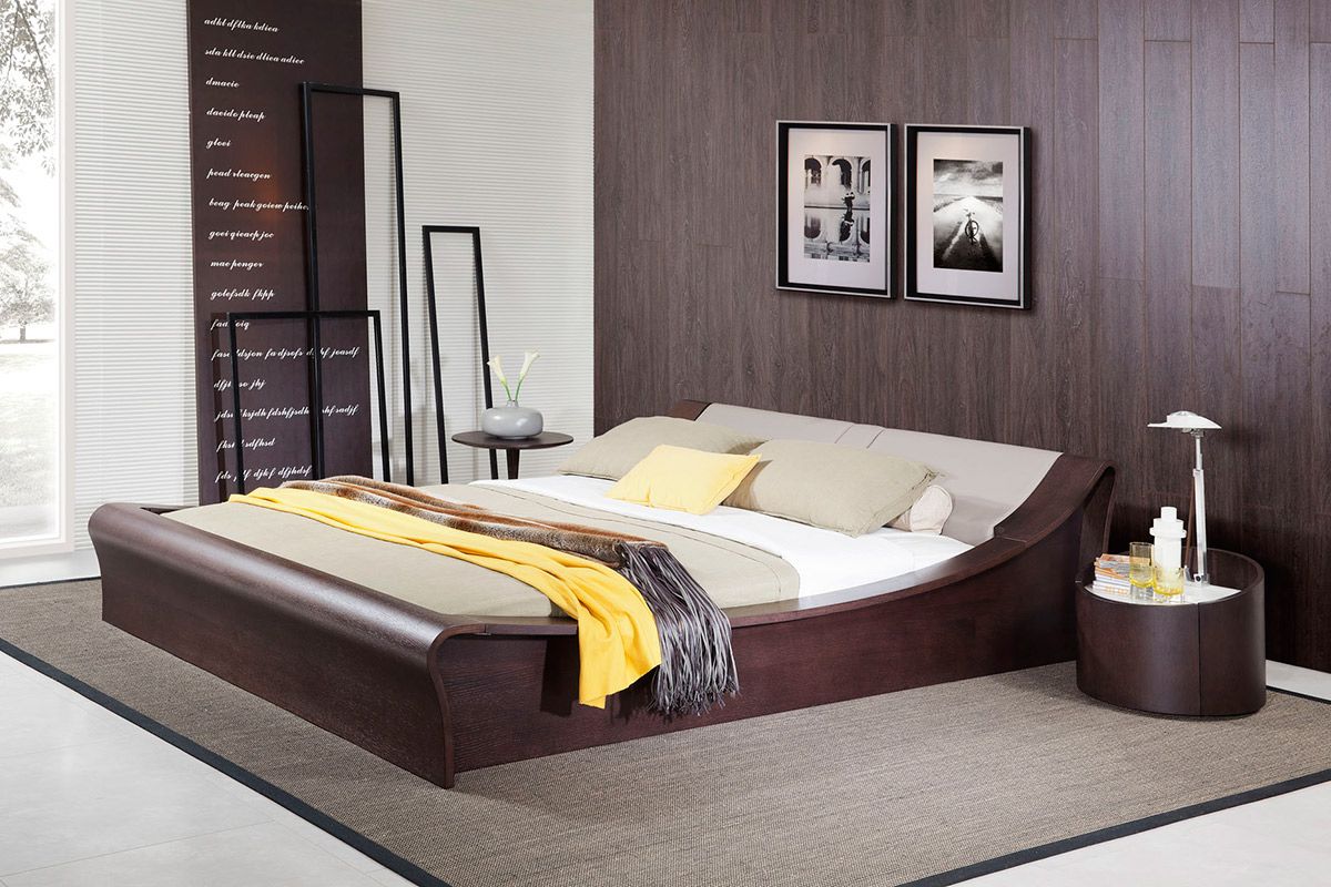 Ultra Set Bed Frame \u0026 Headboard | Grey | SoftFrame Designs Queen / 8\, image size:1200x800