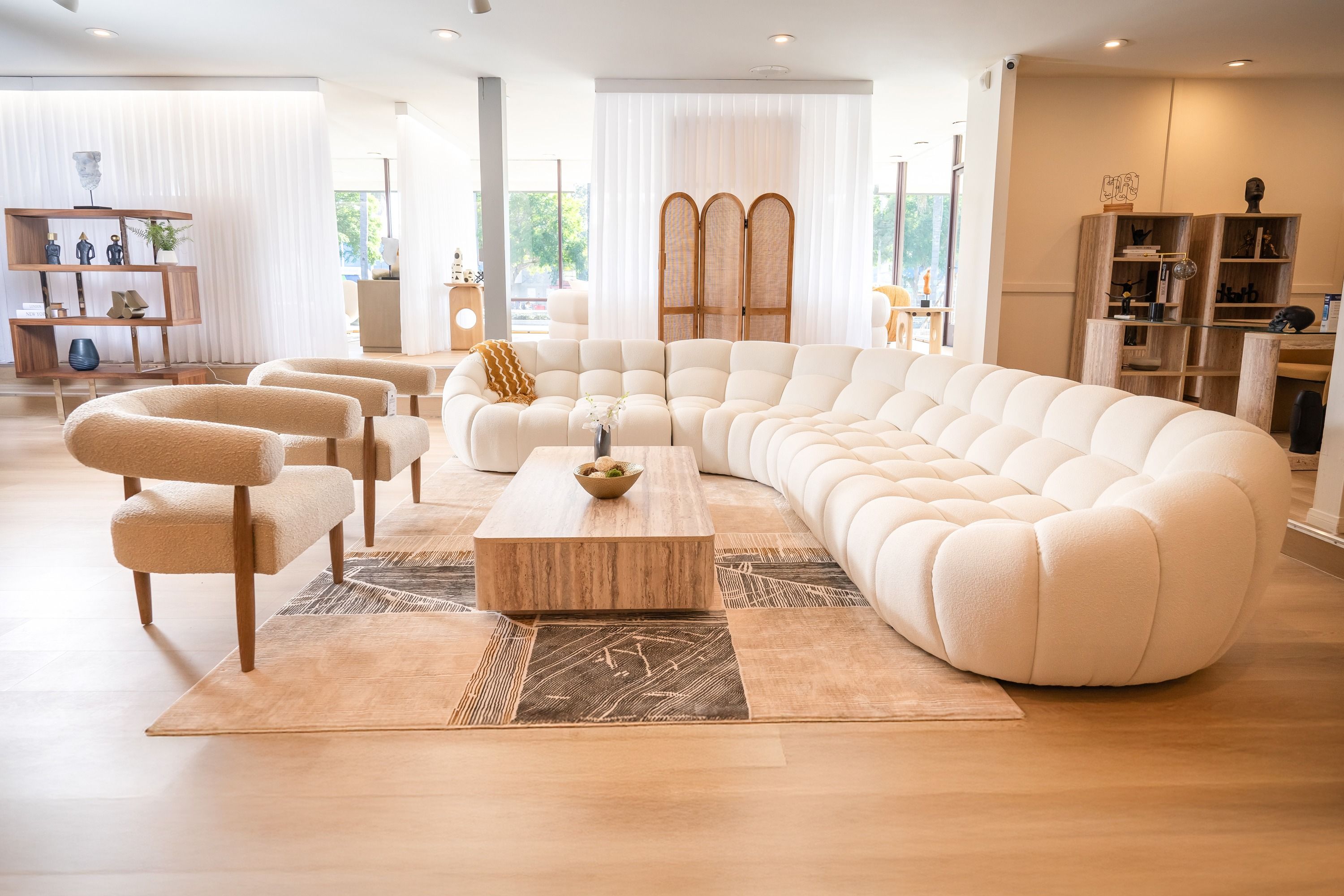 Modular Sectional Divano Casa Shop Divani Casa Yolonda Off-White