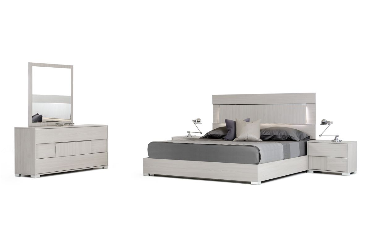 Ethan Italian Modern Grey Dresser