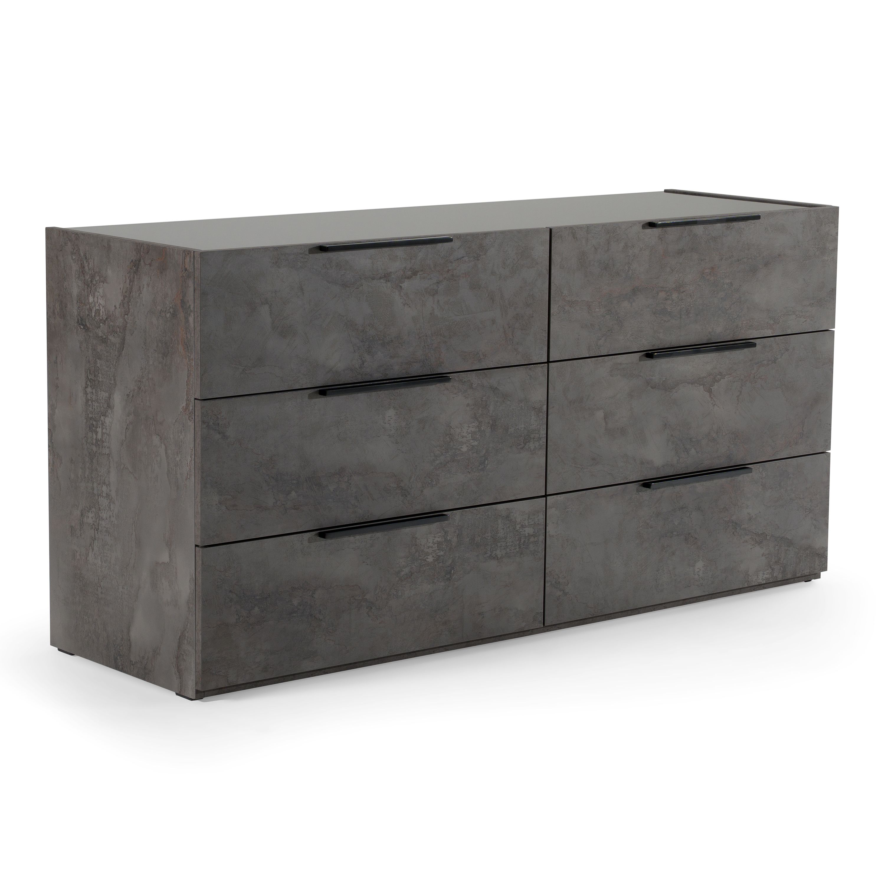 Nova Domus Ferrara - Modern Volcano Oxide Grey Dresser Nova Domus Ferrara - Modern Volcano Oxide Grey Dresser