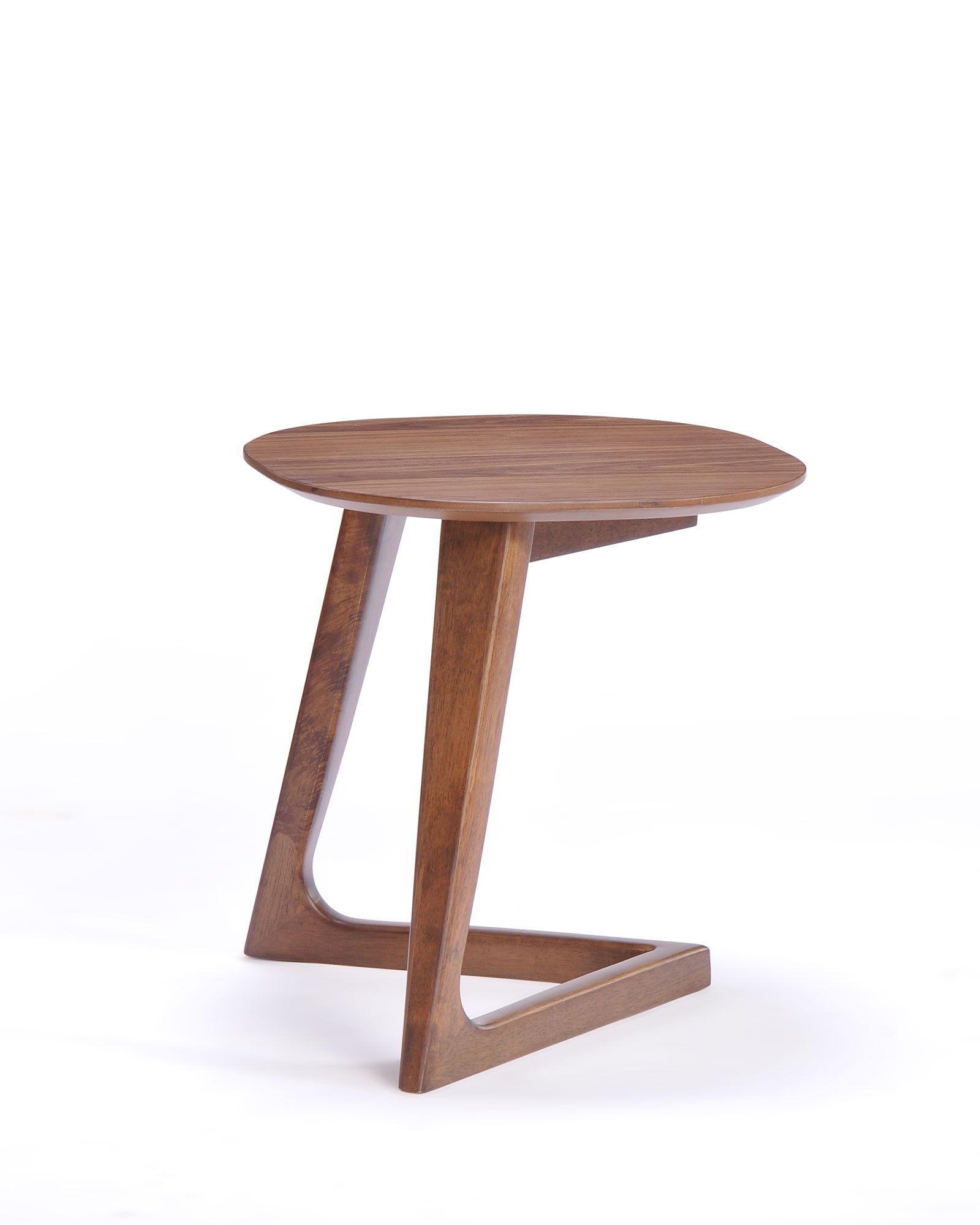 Jett Mid-Century Walnut End Table