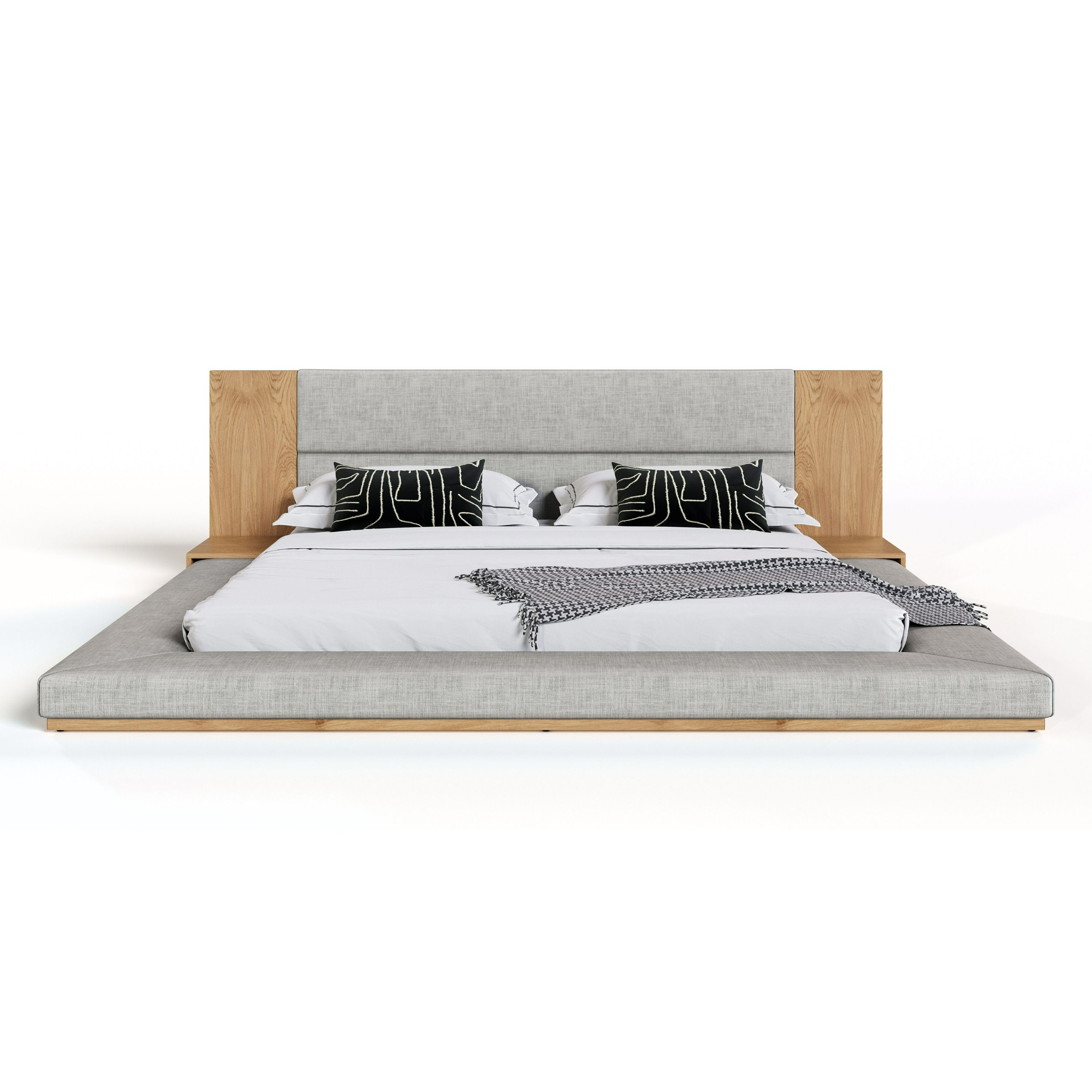 Nova Domus Jagger Modern Natural Oak Bed