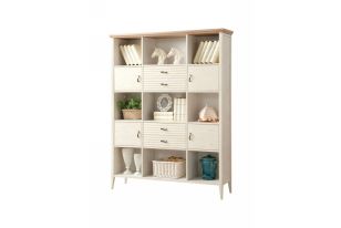 BM137 Traditional French Country Bookcase