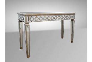 Hyde Transitional Mirrored Console Table