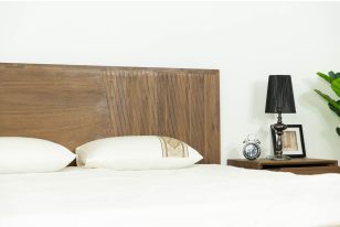 Modrest Claire - Contemporary Walnut Bed