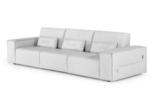 Accenti Italia Enjoy - Modern Italian White Leather Sofa