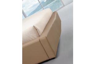 Tetra Modern Leather Bed