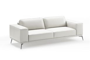 Lamod Italia Soho - Contemporary Italian White Leather Sofa