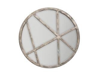 Modrest Fence - Modern Round Mirror