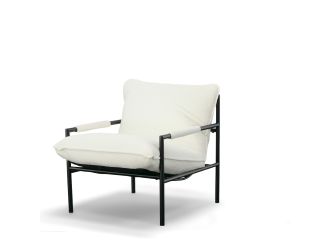 Modrest Calumet - Modern White Accent Chair