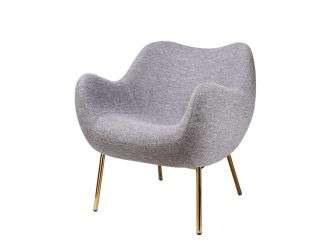 Modrest Cicero - Modern Grey Accent Chair