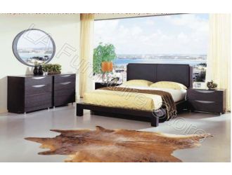 Linda Contemporary Platform California King Bedroom Set