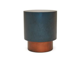 Modrest Zachary - Modern Metal & Antique Copper End Table