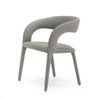 Modrest Faerron - Modern Tan Leatherette Dining Chair