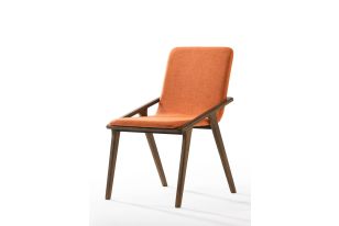 Zeppelin - Modern Orange Dining Chair (Set of 2)