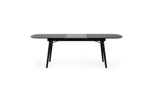 Addax - Modern Black Extendable Dining Table