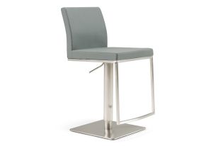 Folsum - Modern Grey Bar Stool