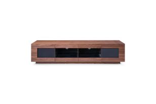 Frost Modern Small Walnut TV Stand