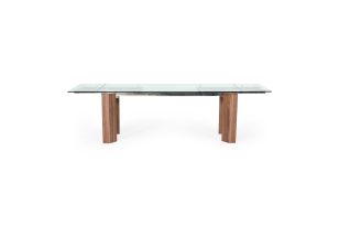 Helena - Modern Extendable Glass Dining Table - Large