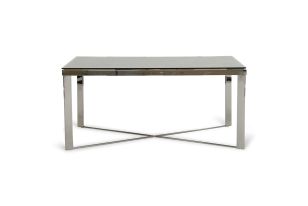 Santiago Modern Rectangular Wood Mosaic Dining Table