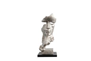 Whisper Modern Silver Sculpture