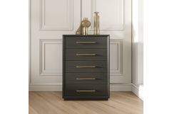Modrest Manhattan- Contemporary Grey and Gold Dresser Modrest Manhattan- Contemporary Grey and Gold Dresser