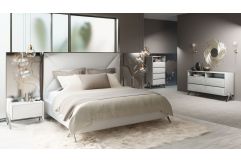Candid Modern White Bedroom Set