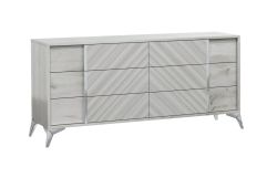 Alexa Italian Modern Grey Dresser
