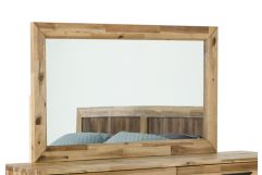 Sala Modern Light Wood Mirror