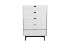 Valencia Contemporary White Chest