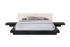 Tokyo - Contemporary Black and White Platform Bed